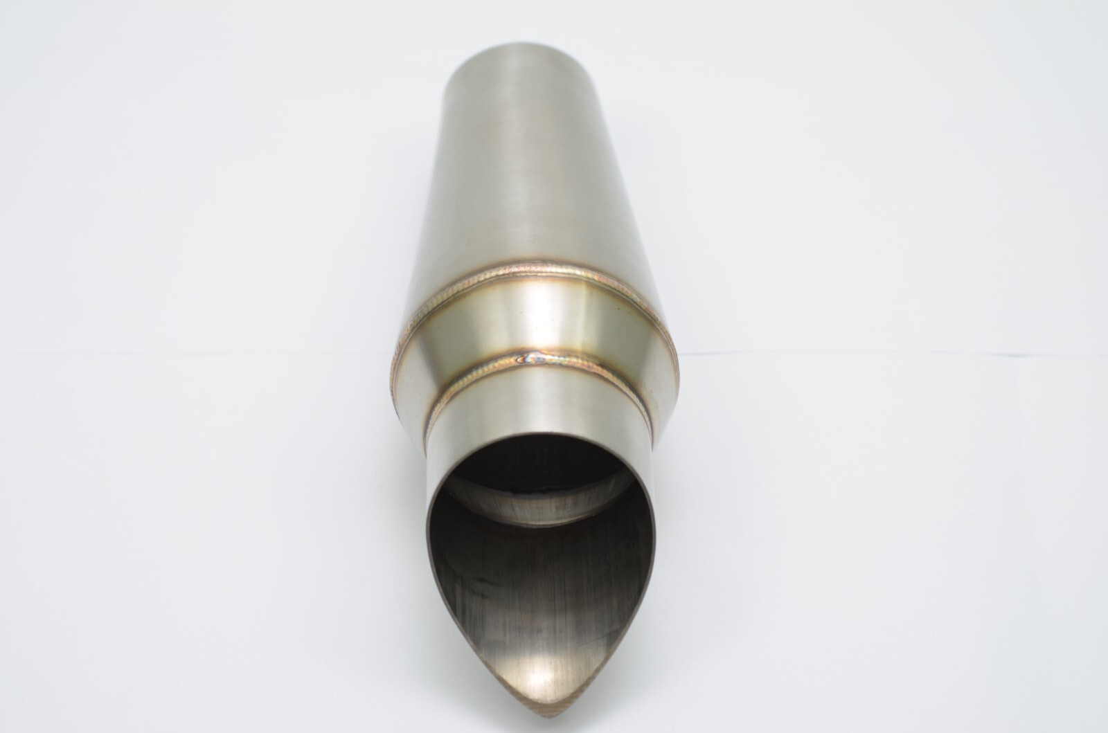 1320 3 inch megaphone Stainless Reverse Cone collector blast pipe BOSOZOKU V3