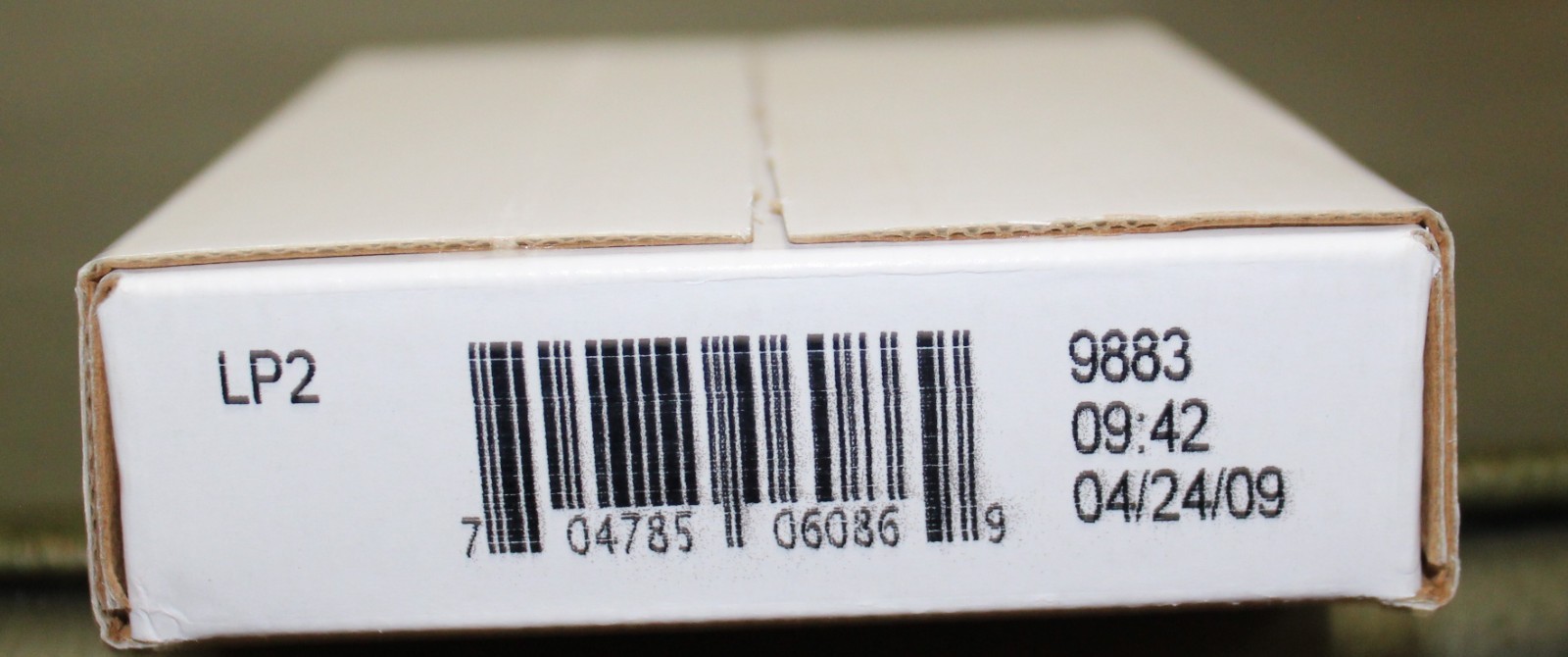 2009 Uncirculated P&D Lincoln Cent Rolls (Formative Years) LP-2 in Unopened Box