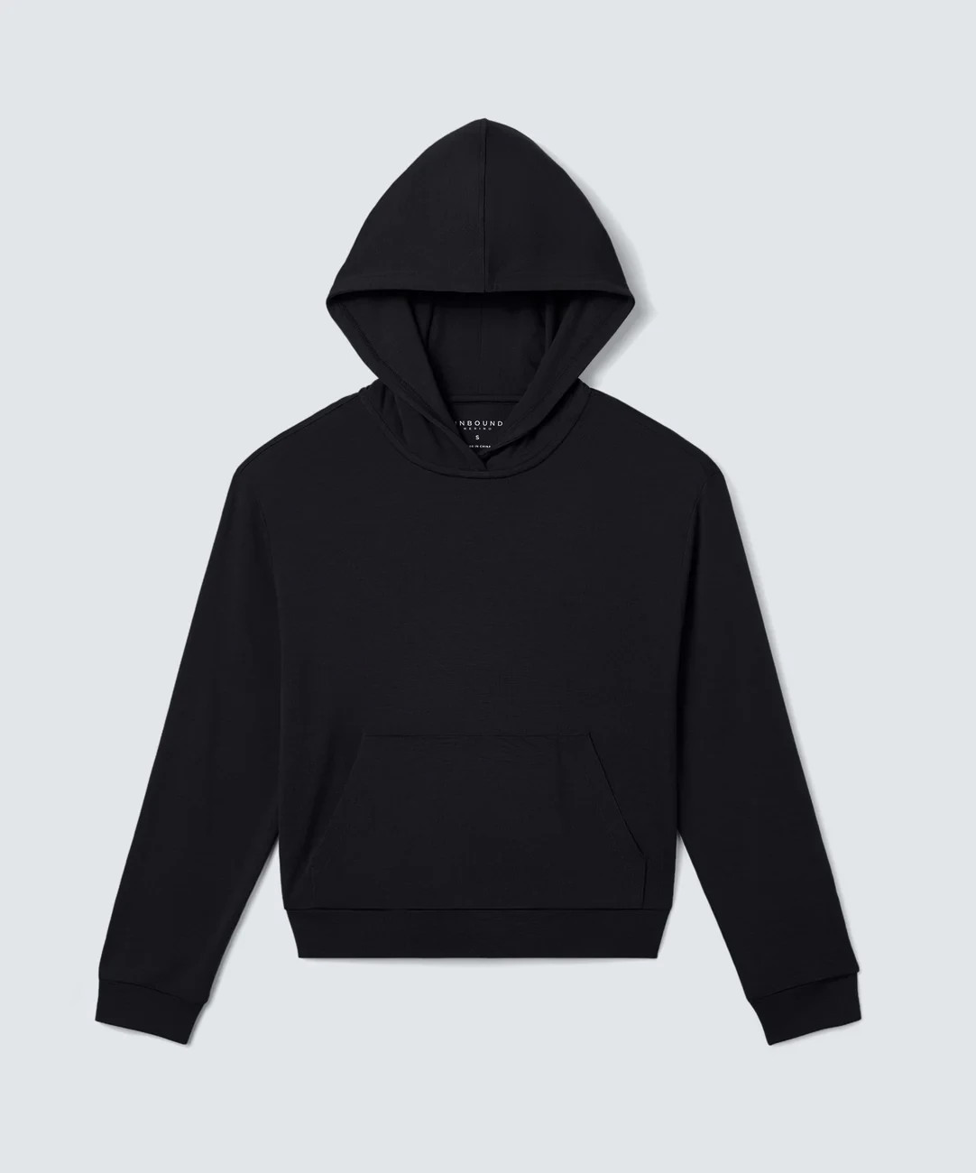 Unbound Merino Women's Merino Lounge Hoodie Black Size S-L