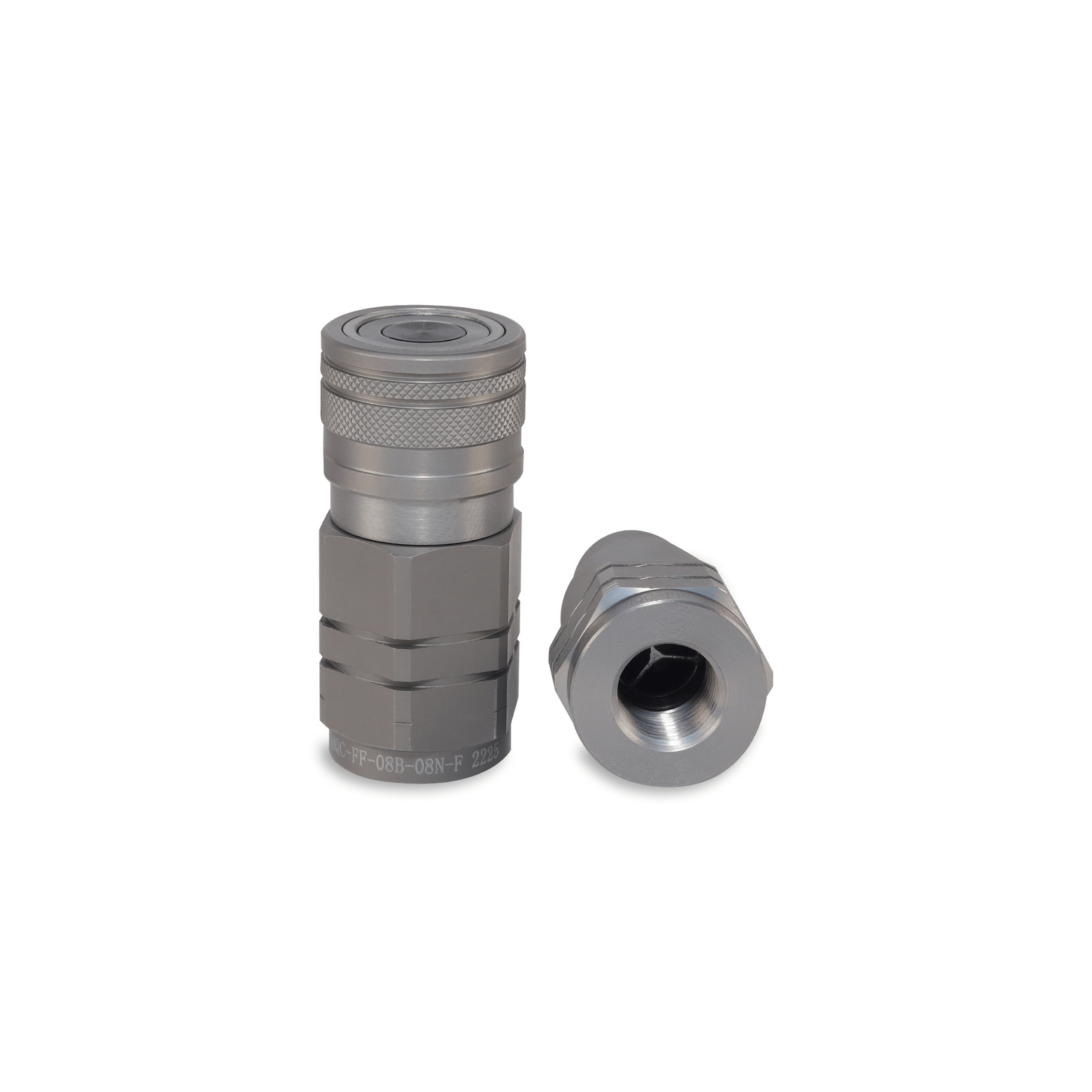 1/2″ Flat Face Hydraulic Quick Couplers Set - 1/2″ NPT Thread