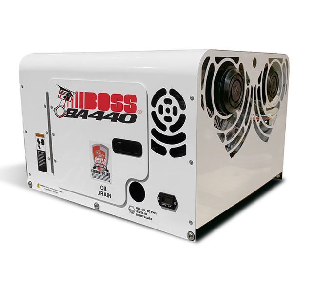 BOSS Industries 20013-006, BA440 Hydraulic Drive Piston Air Compressor (12VDC)