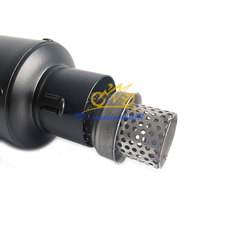 Universal Silencer Exhaust DB Killer Baffle Slip On Link Pipe Muffler For 51mm