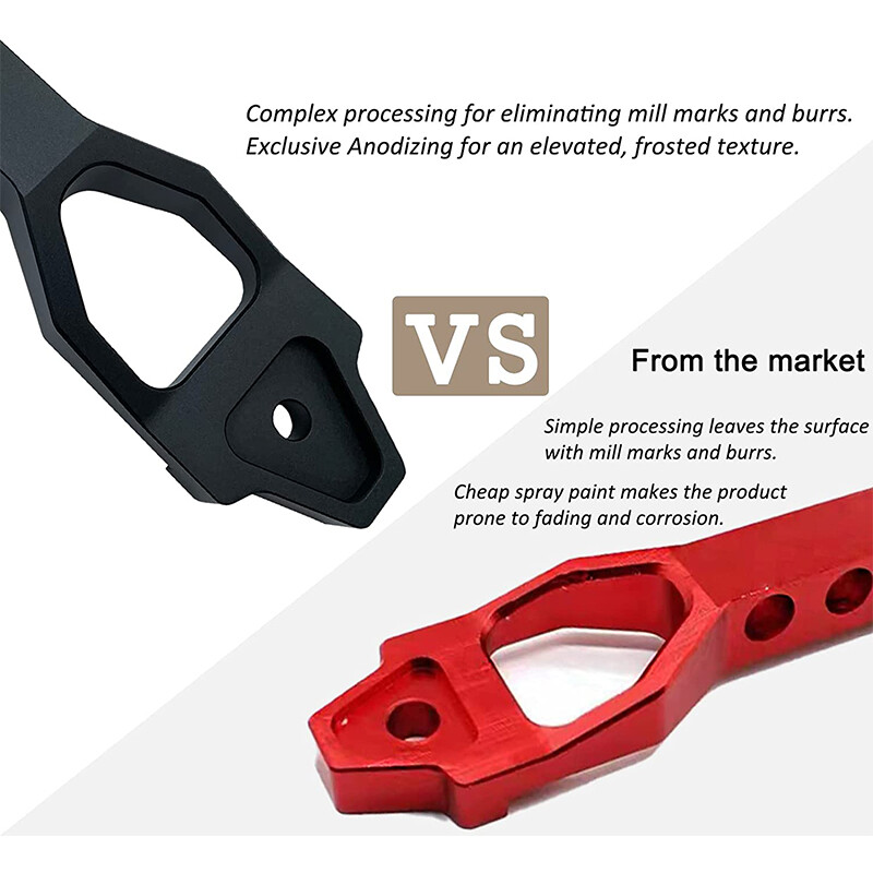 Heavy Duty Battery Hold Down Billet Aluminum Battery Tie Down Bracket J Bolts