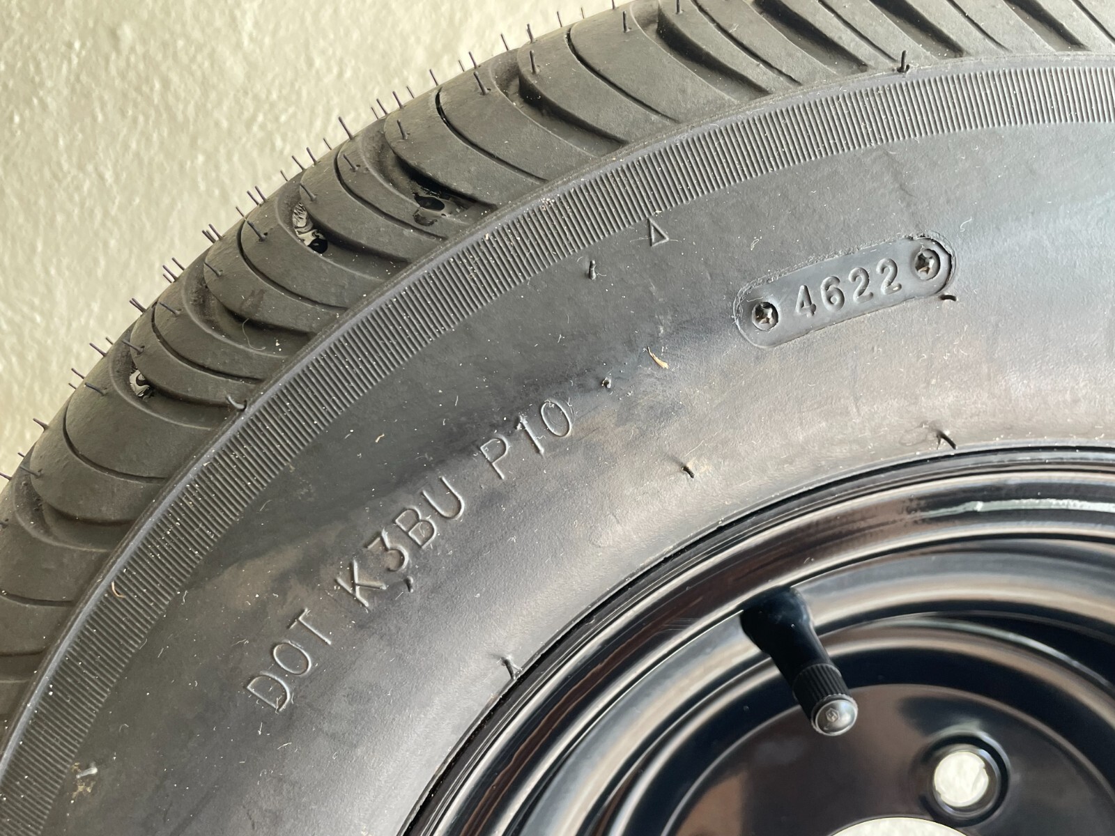 Set of 4 - Loadstar 205 65 10 Golf Cart Tires & Wheels OEM Yamaha EZGO Club Car