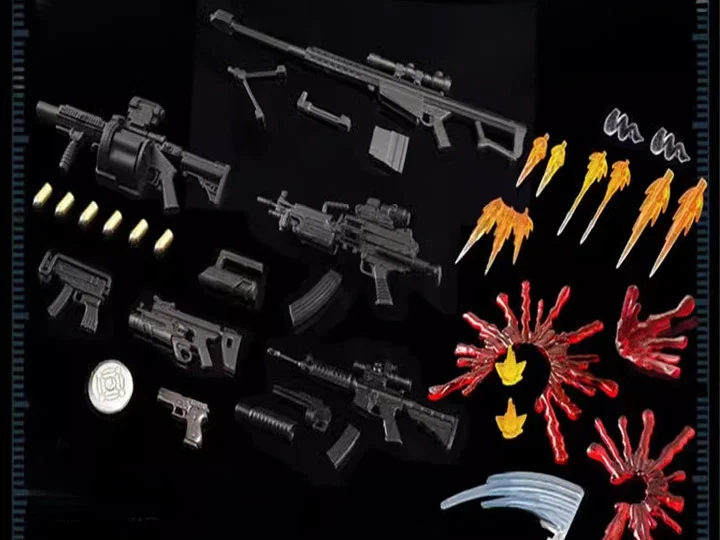 GP-01: G-PROJECT Gear Series 1/12 Scale Soldier Weapon Kit