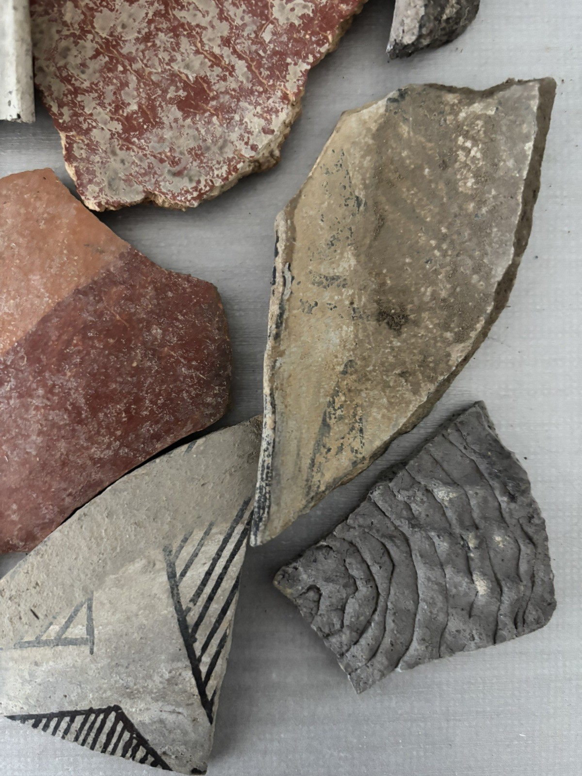 Ancient Anasazi Native American Pottery Shards Arizona L8F FREE SHIP