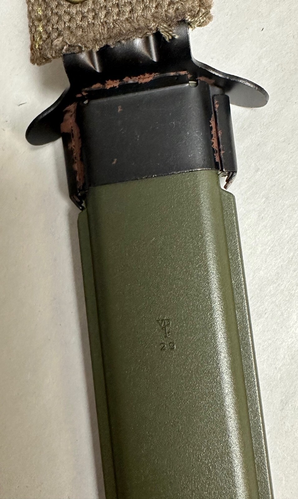 M8A1 SCABBARD NEW PRODUCTION.