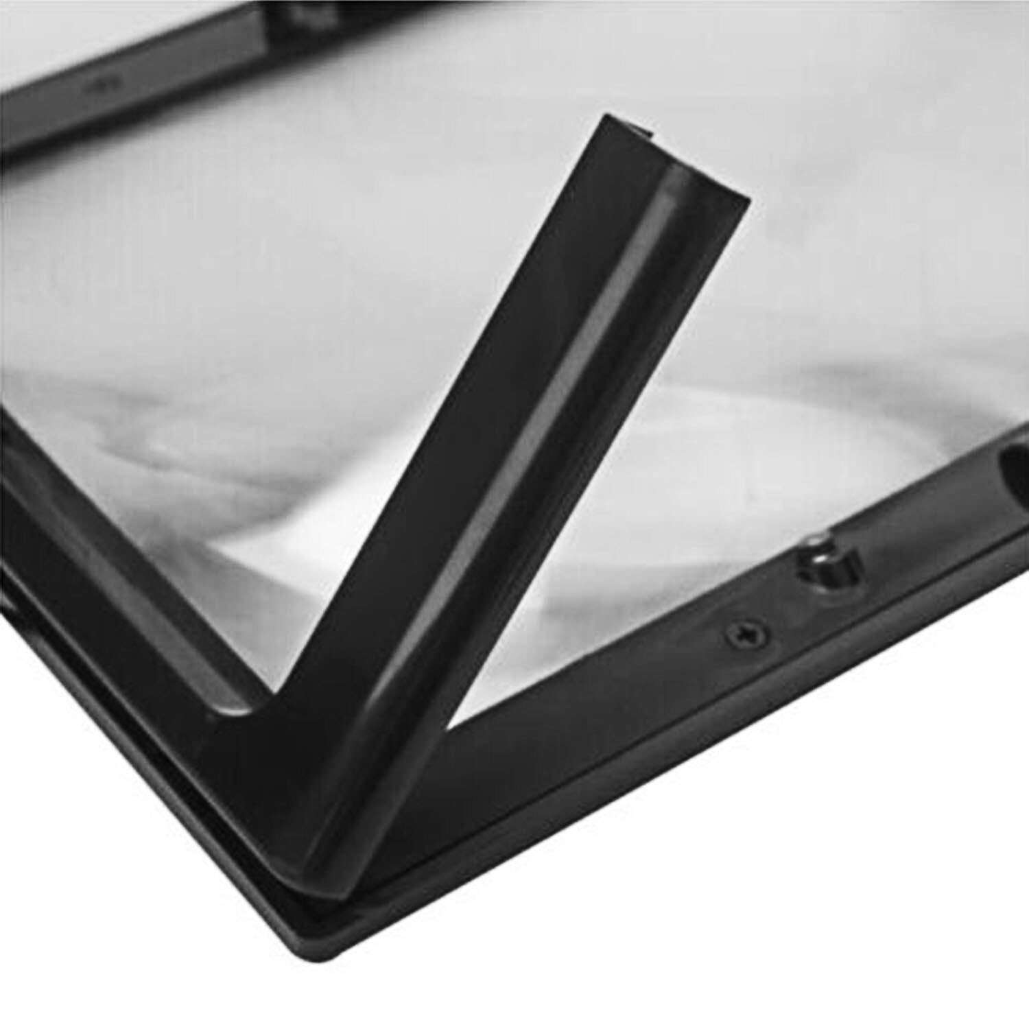 Full Page 3X Large Magnifier Book Reading Aid Magnifying Glass w/ 4 LED Lights