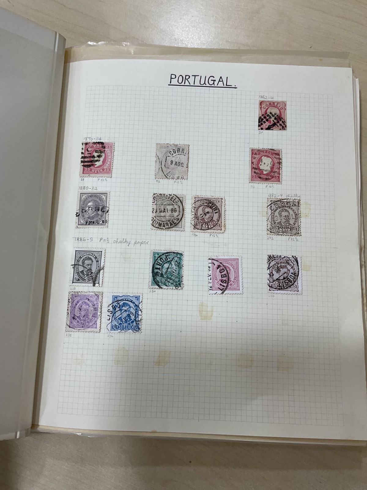 Portugal + colonies stamps. 1870 - 1979. Mint/used. Album G/101