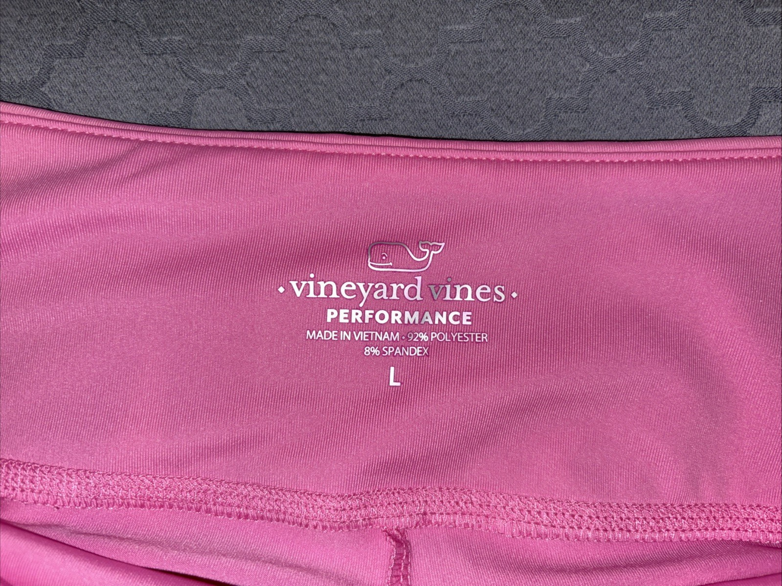 NEW Vineyard Vines Tisbury Performance Ruffle Skirt Pink With Tag Size Large $69