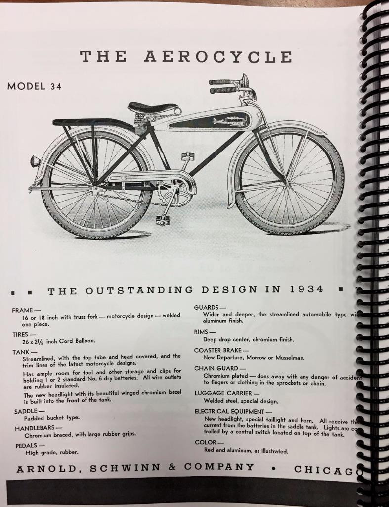 new BOOK prewar 1933-WW2 SCHWINN BUILT BICYCLES antique bike Aerocycle Autocycle