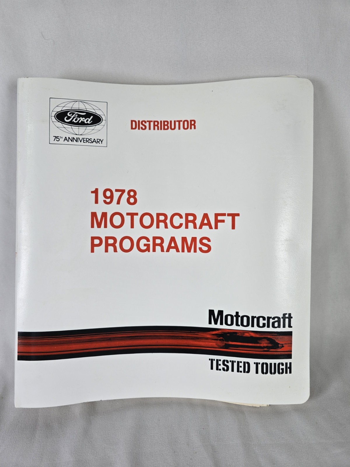 VINTAGE 1978 FORD MOTORCRAFT PROGRAMS SALES PROMOTION DISTRIBUTOR CATALOG BINDER