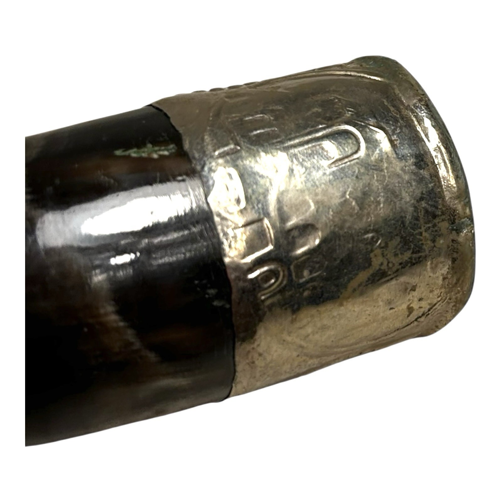 Antique Norwegian Viking Drinking Horn - Ornate