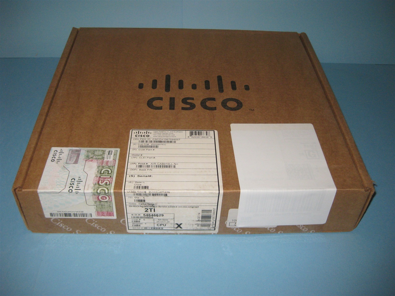 Cisco Aironet 10 Foot Low Loss Cable Assembly N Connectors AIR-CAB010LL-N New