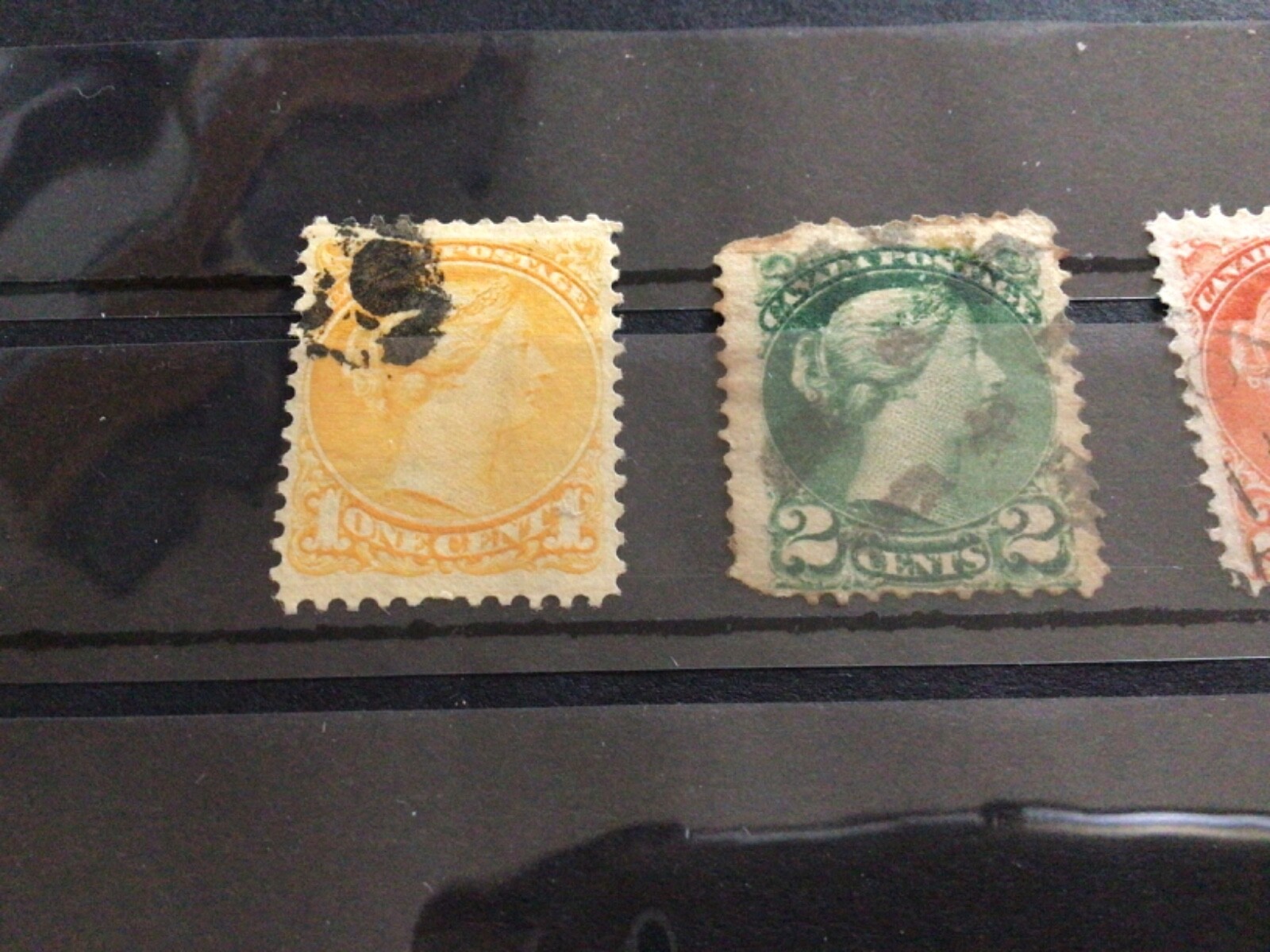 Canada Queen Victoria used stamps A10231