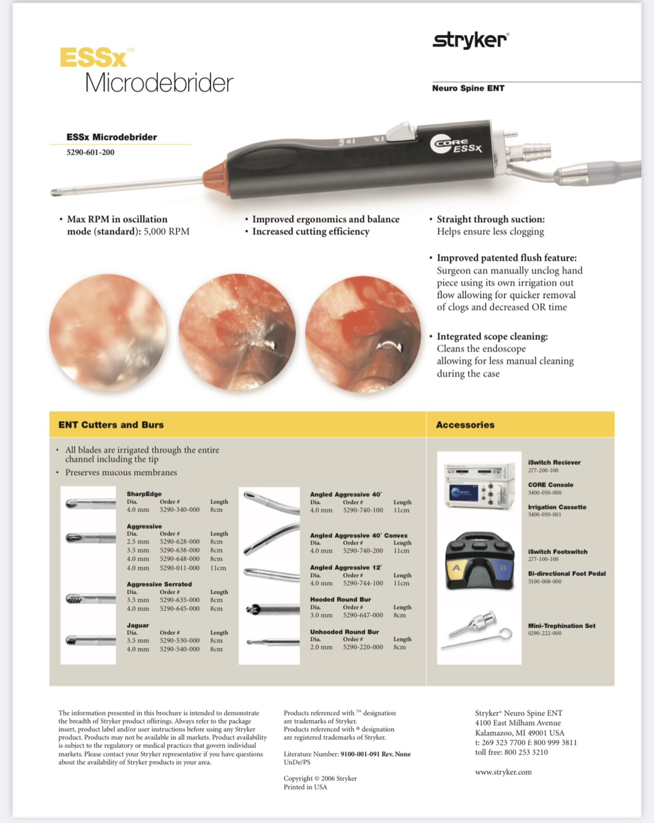 Stryker Shaver Blades. Any Kind (Price for 1 Box/5) Shaver System Available.