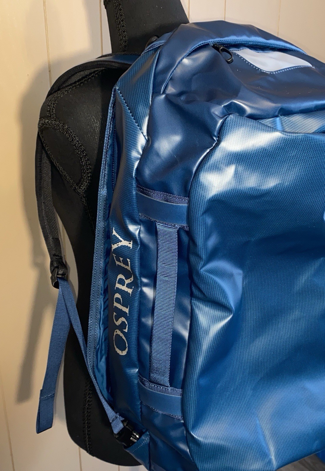 Osprey Transporter 40L Travel Duffel Bag Travel Carry On Blue