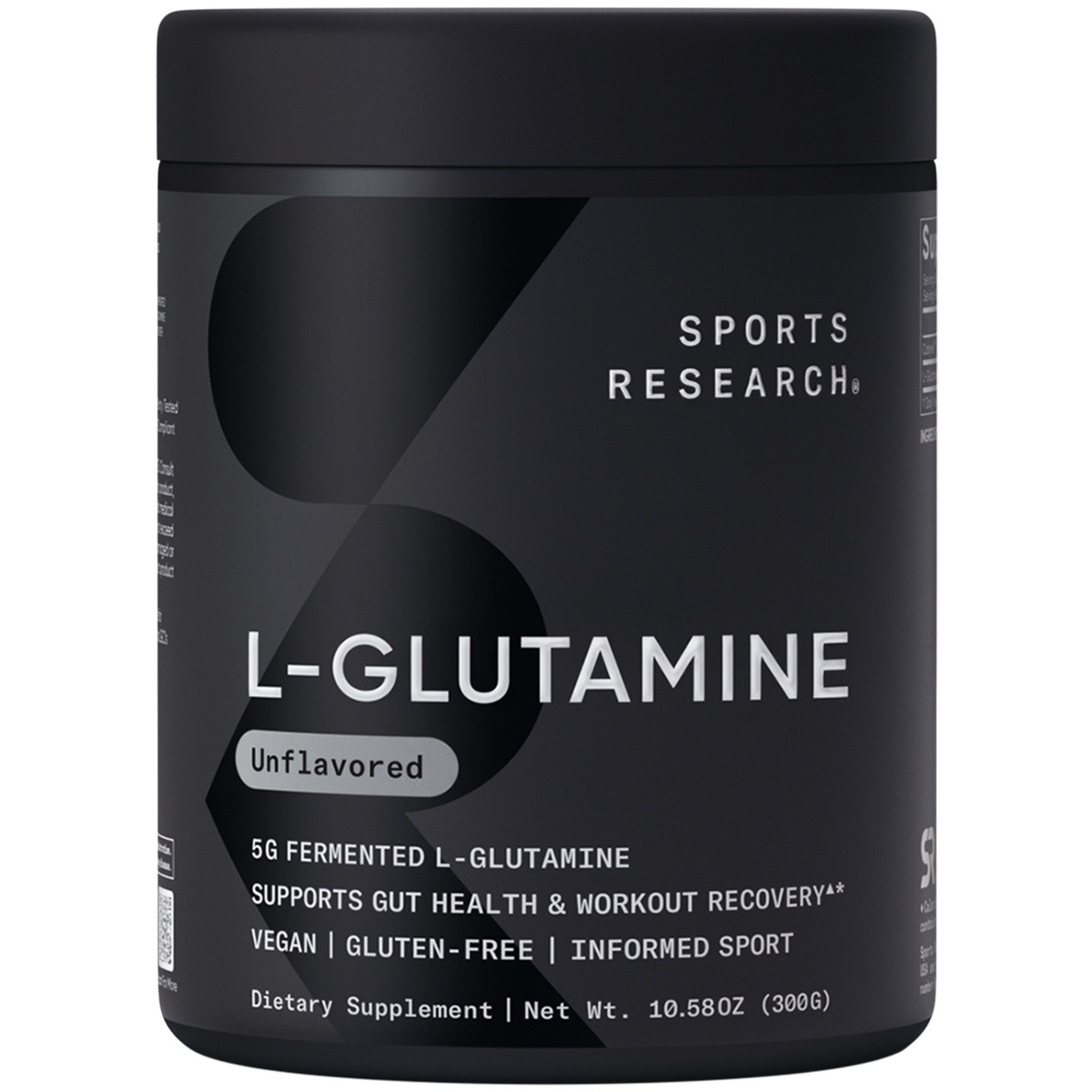 SR L-Glutamine Workout Recovery Immune Health Gut Health IBS 5g Per Serving
