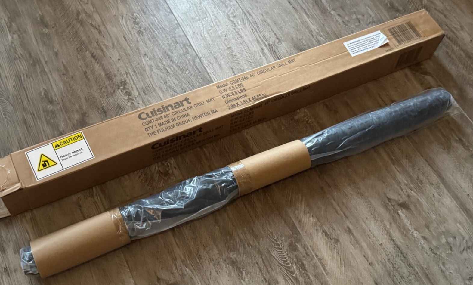 CUISINART 46" CIRCULAR GRILL MAT CGMT-046 NEW IN BOX