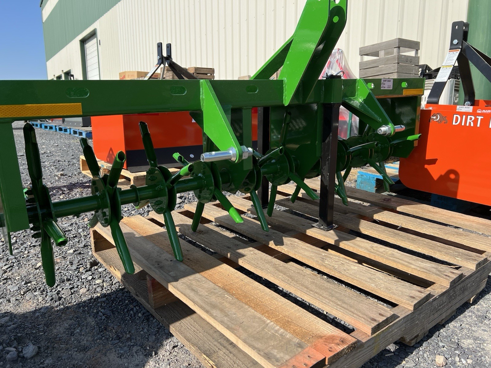 New Dirt Dog Plug Core Aerator 6' in Green