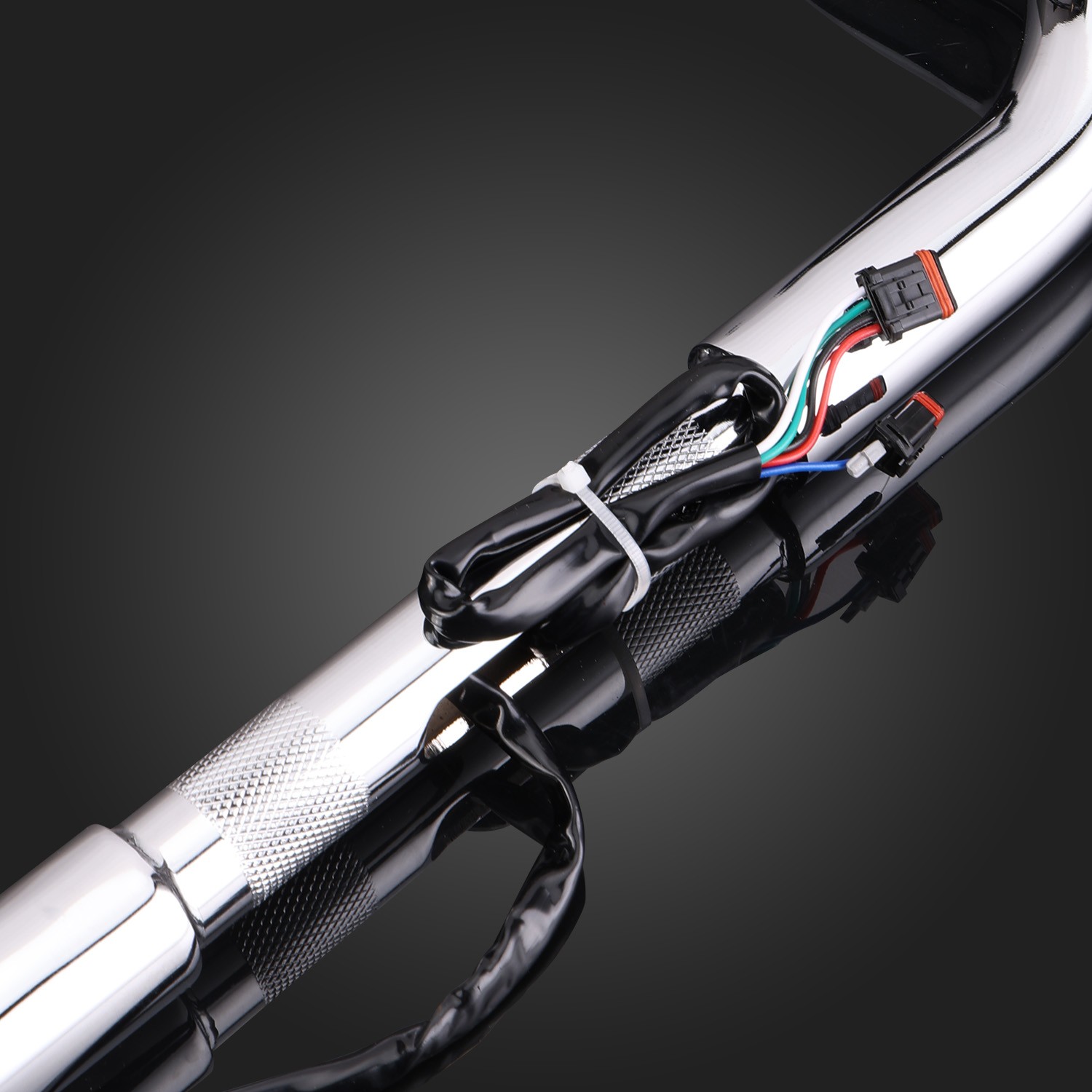 Pre-Wired 10" 12" 14" Meathook Bar Handlebar For Harley Electra Street Glide 14+