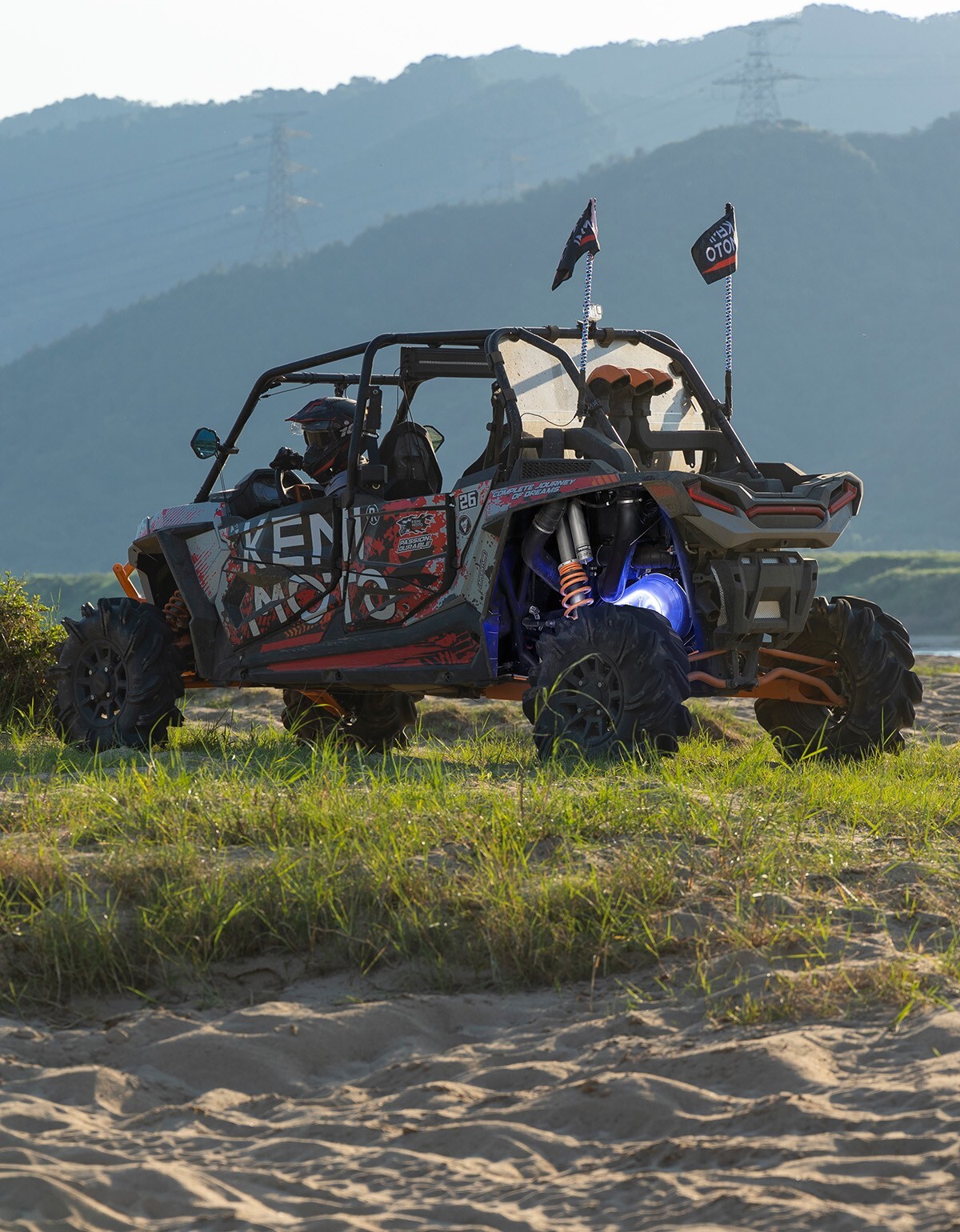 2207124 Clear Outer Clutch Cover w/RGB Lights for Polaris RZR XP 1000/4 Ranger