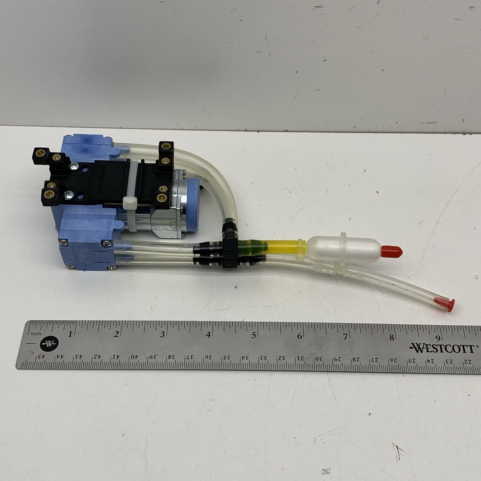 Parker D736-22-07 Miniature Dual Head Diaphragm Pump 24VDC with Tubing