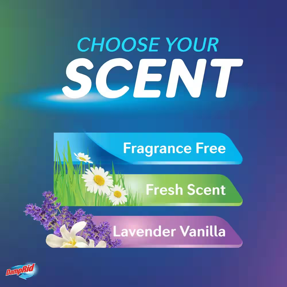 3-Pack DampRid 15.4 Oz. Fresh Scent Hanging Moisture Absorber, DampRid FG83FSSB