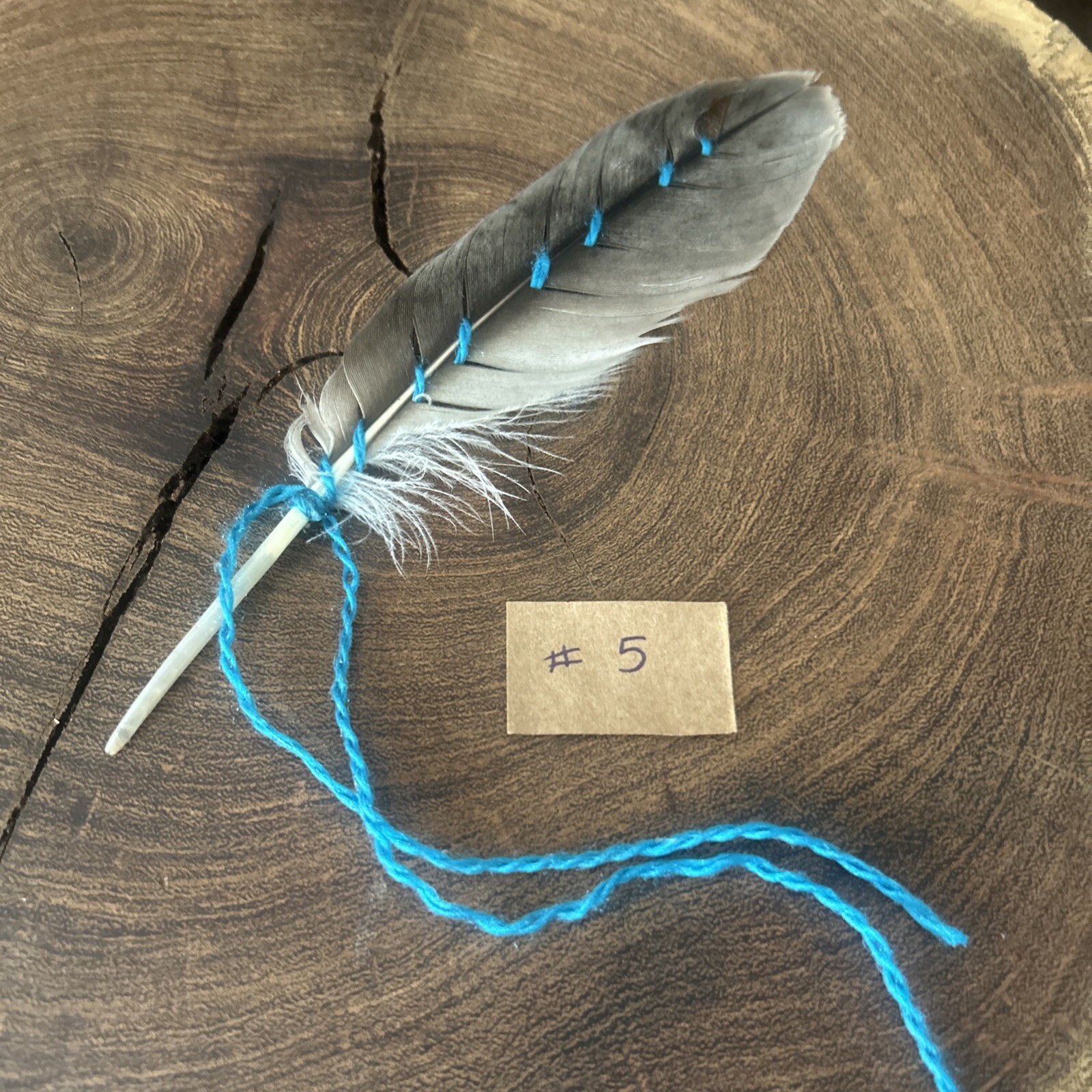 Hand crafted organic hat feathers western Stetson cowboy