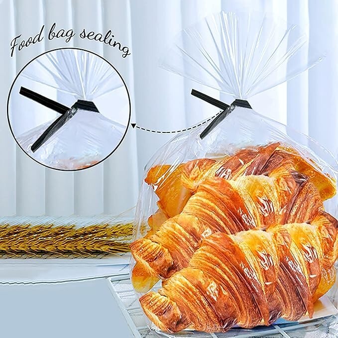 400 Pcs Twist Ties for Bags 5" Cable Ties Bag Twist Ties for Cord Twist Bread