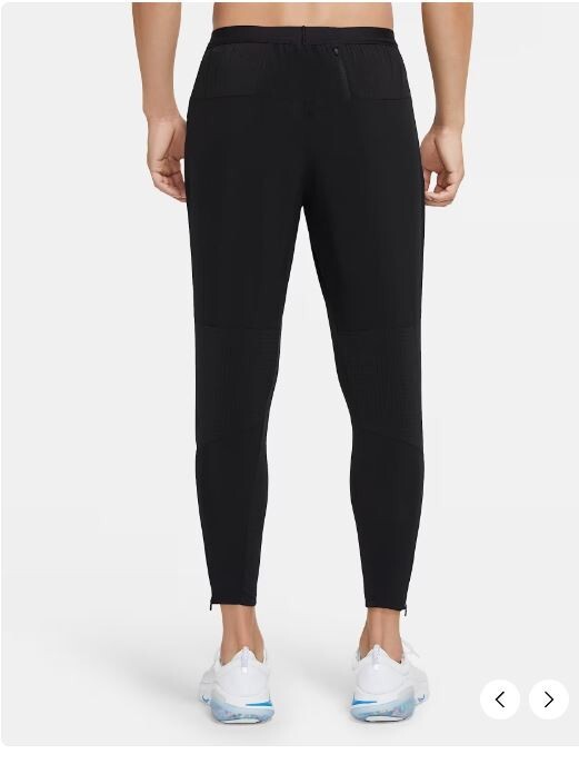 NEW MENS S M XL NIKE PHENOM ELITE WOVEN RUNNING JOGGERS PANTS BLACK CU5512 010