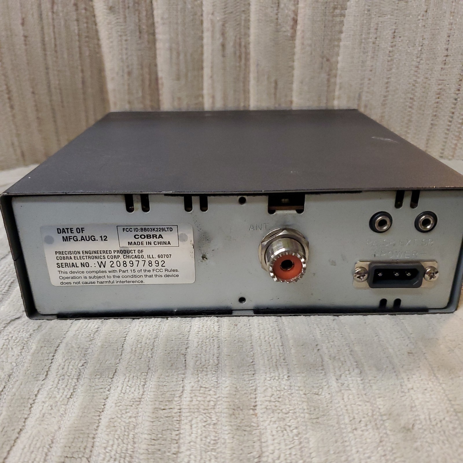 Cobra 29 LTD Classic CB Radio 40 Channel Silver