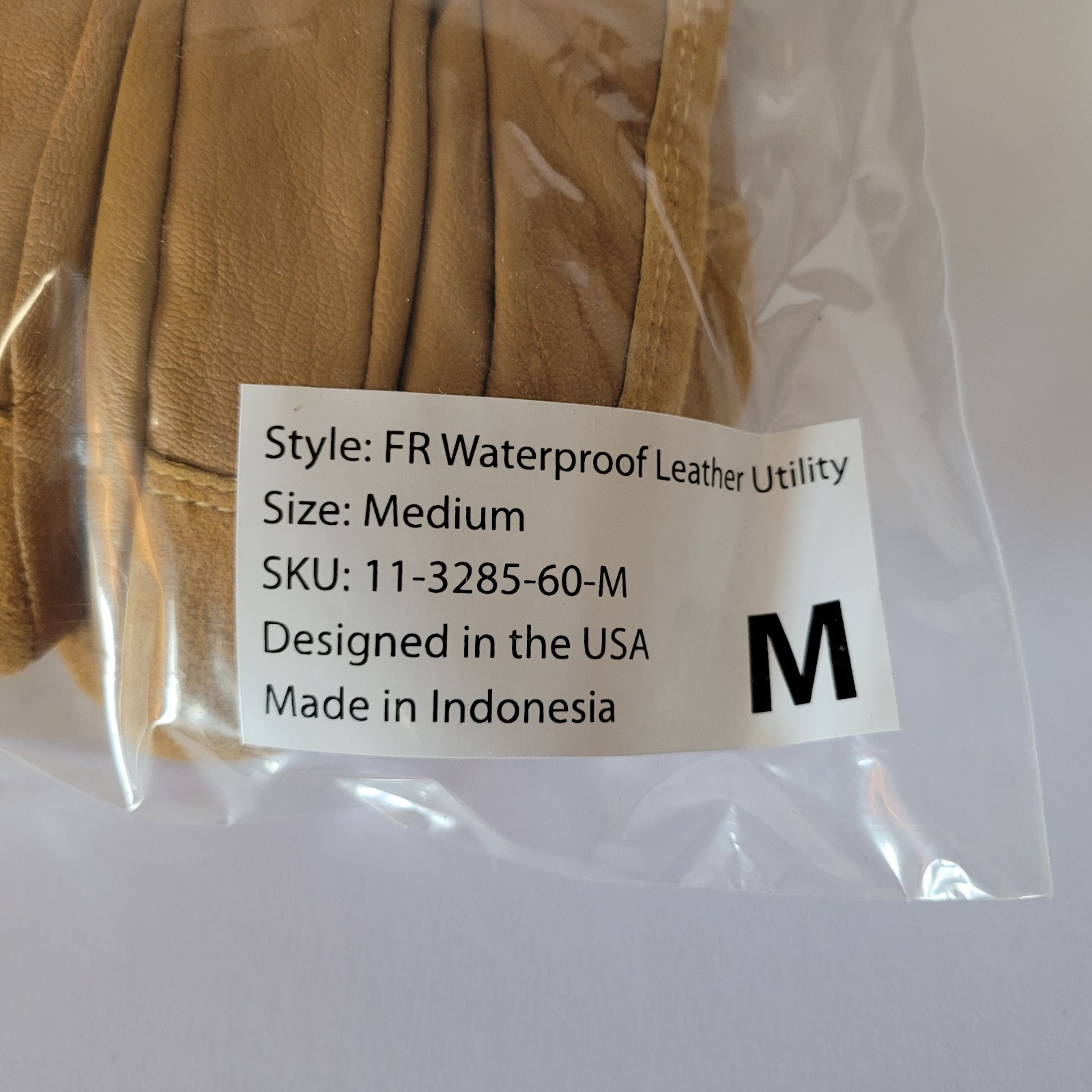 Youngstown Glove 11-3285-60-M Medium FR Waterproof Leather Utility Gloves