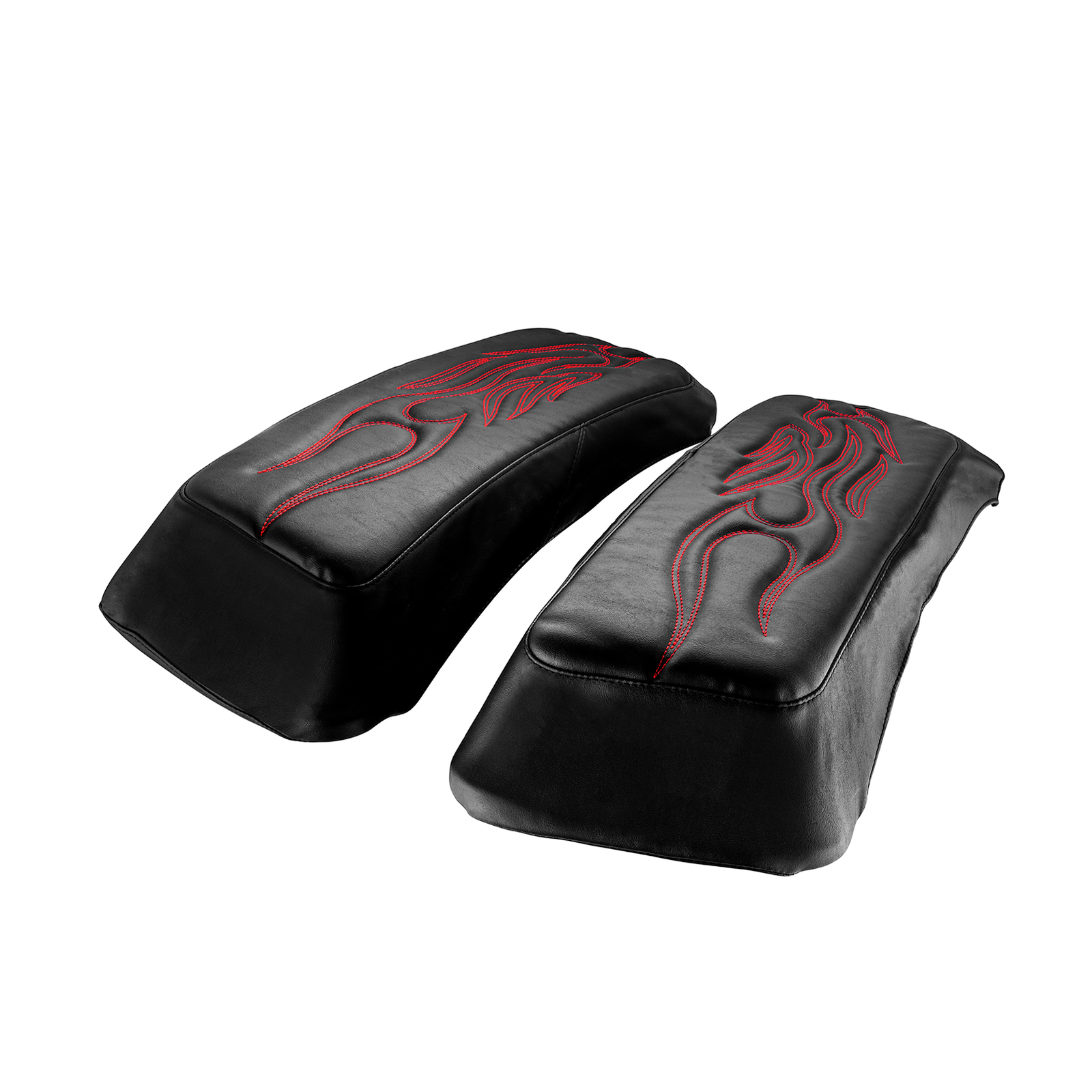 Hard Saddle Bag Lid Covers For Harley Touring Electra Glide Road Glide 1993-2013