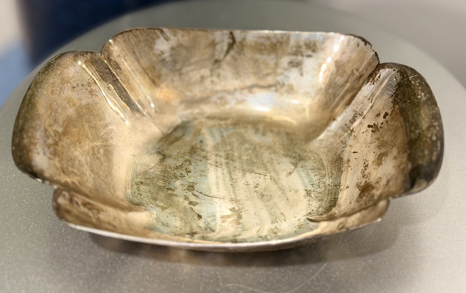 Vintage B.D. Howes & Son Sterling silver candy bowl circa 1880-1910, 154g