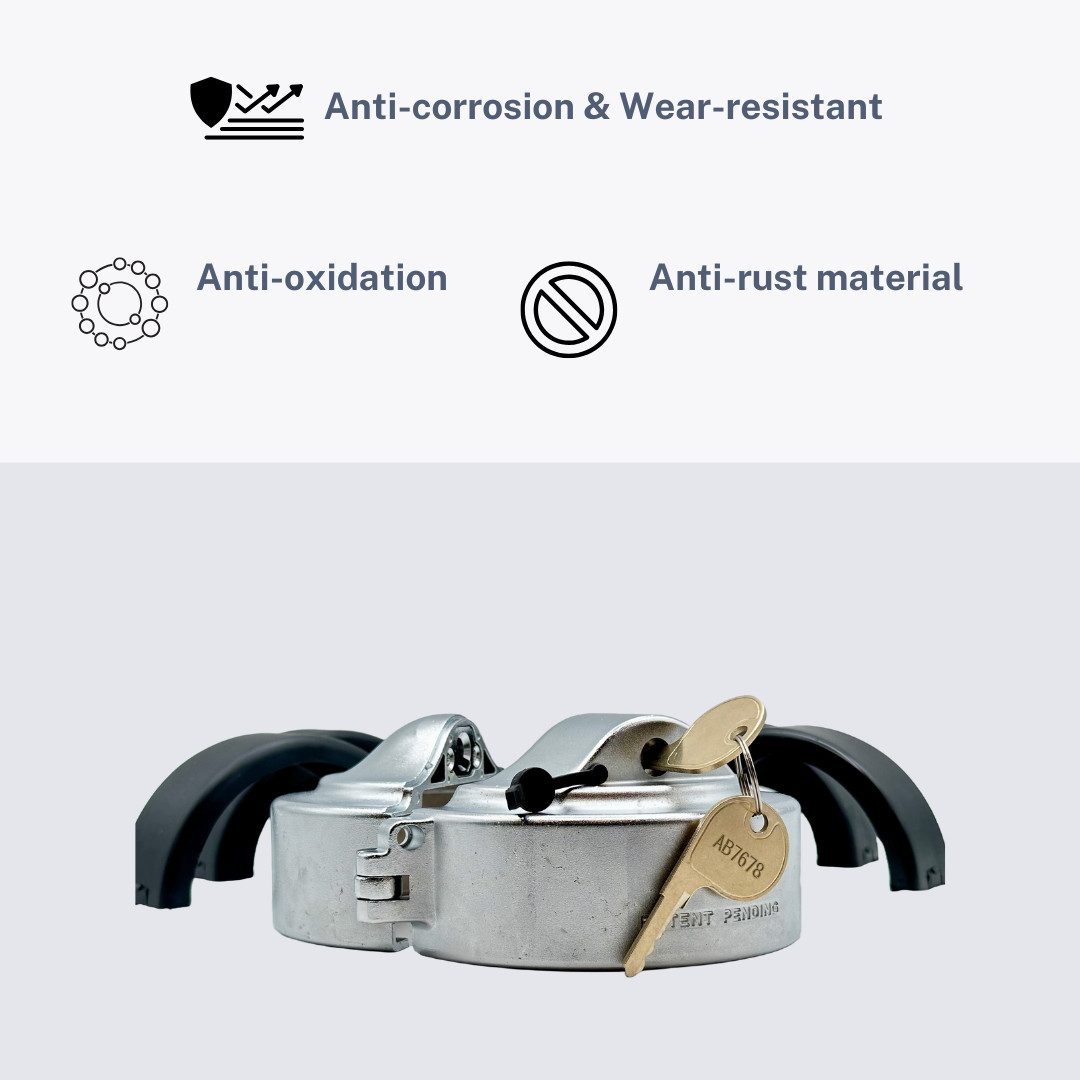 CapLok - Kenworth - International - Mack - Volvo Locking Fuel Cap Cover