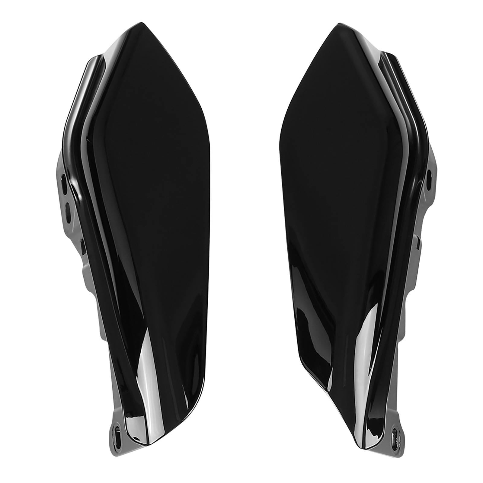 ABS Mid-Frame Air Deflector Heat Shield Fit For Harley Street Road Glide 09-up