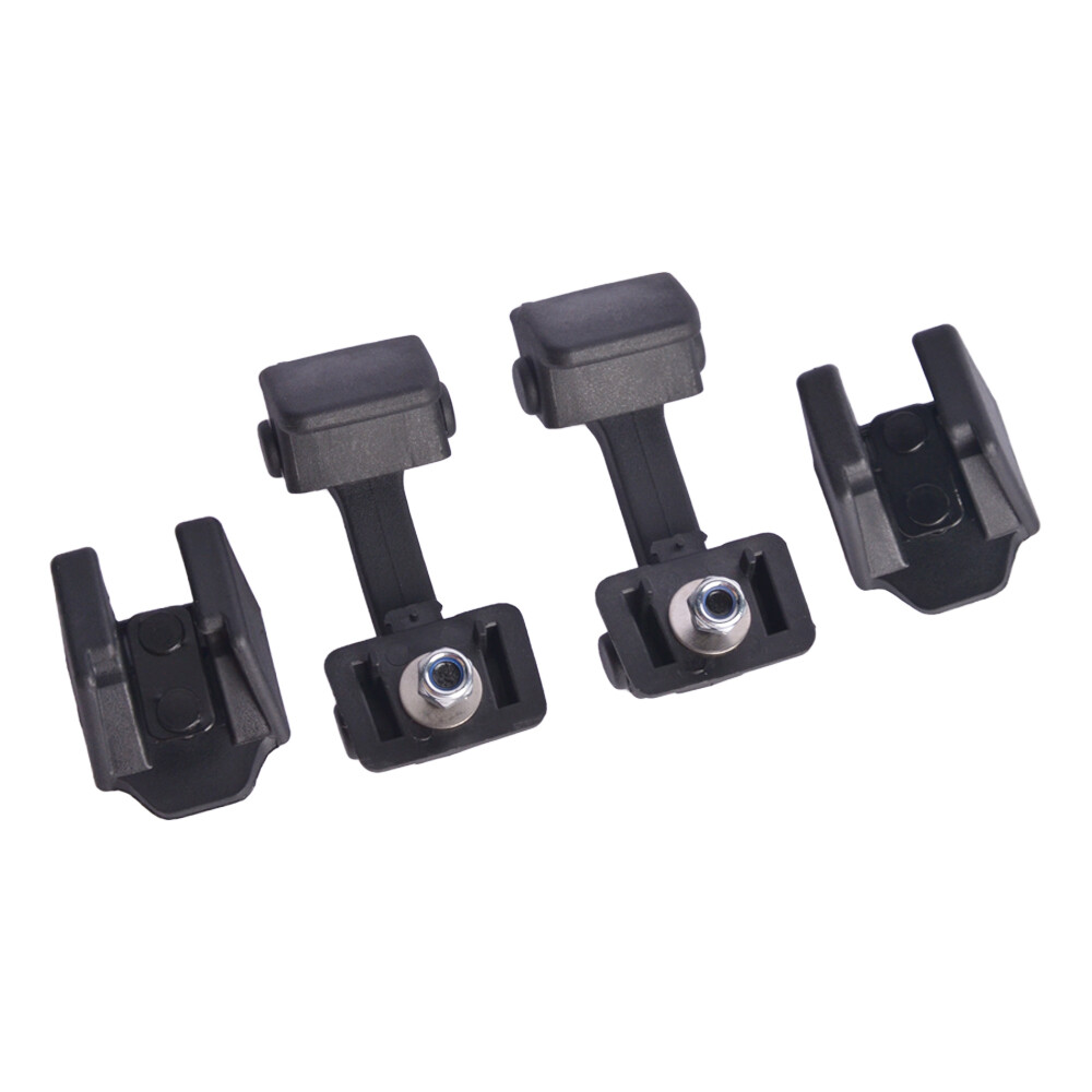 NEW Pair Front Hood Latch Catch & Bracket For 1997-2006 Jeep Wrangler TJ