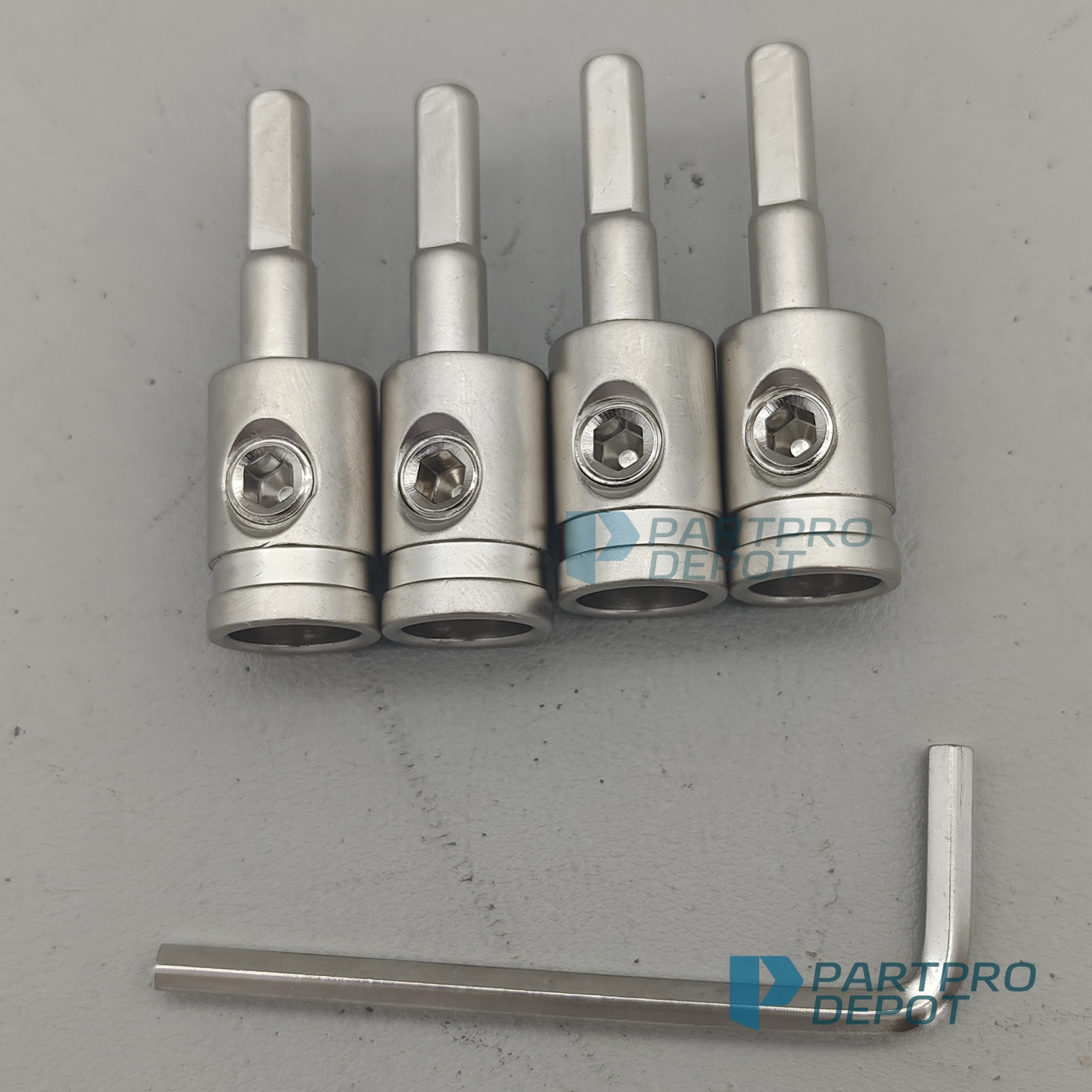 4X 4 Gauge to 8 Gauge Amp Input Reducer Wire Reducer Power/Ground Input Reduce