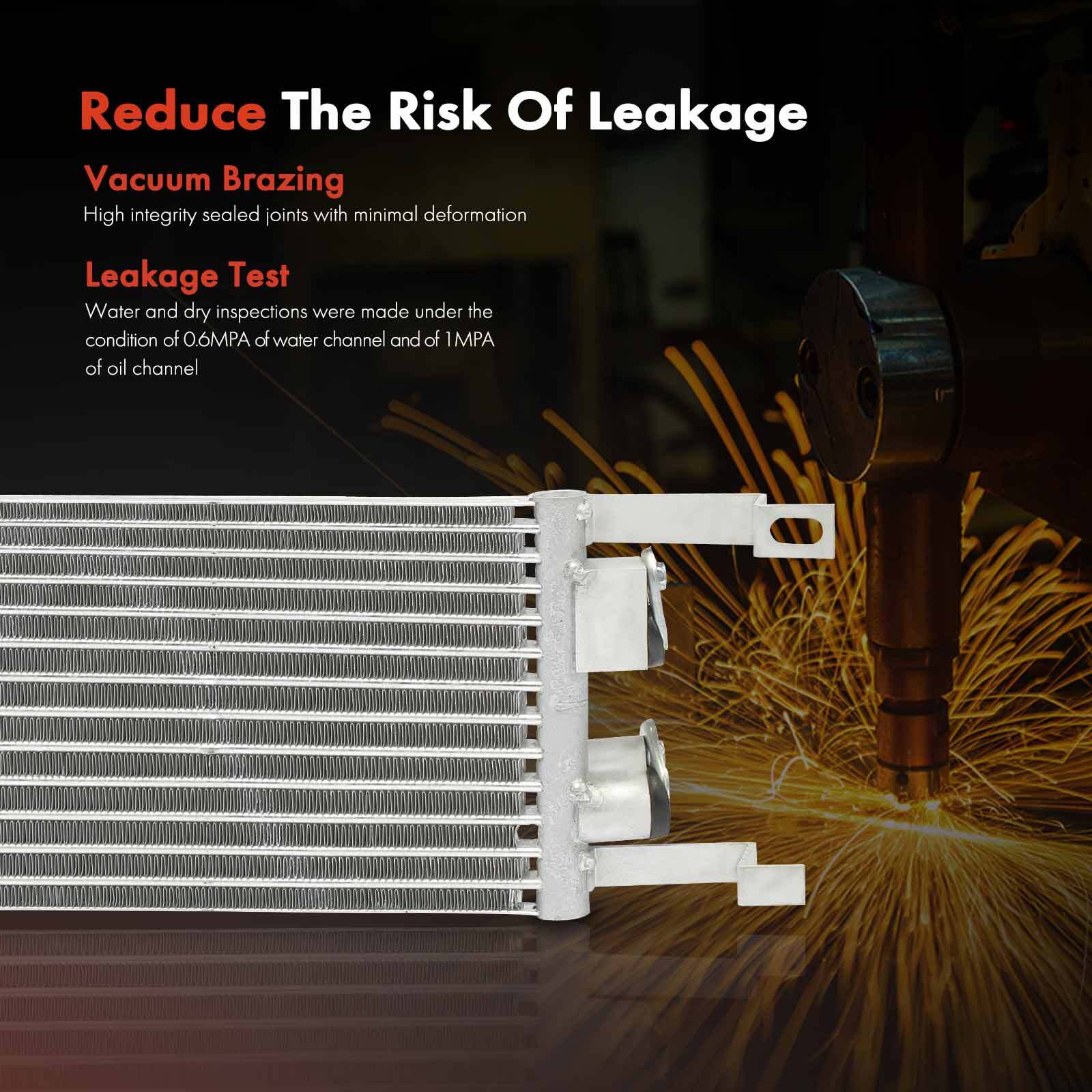 Auto Transmission Oil Cooler for Volkswagen Atlas 2018-2021 Atlas Cross Sport