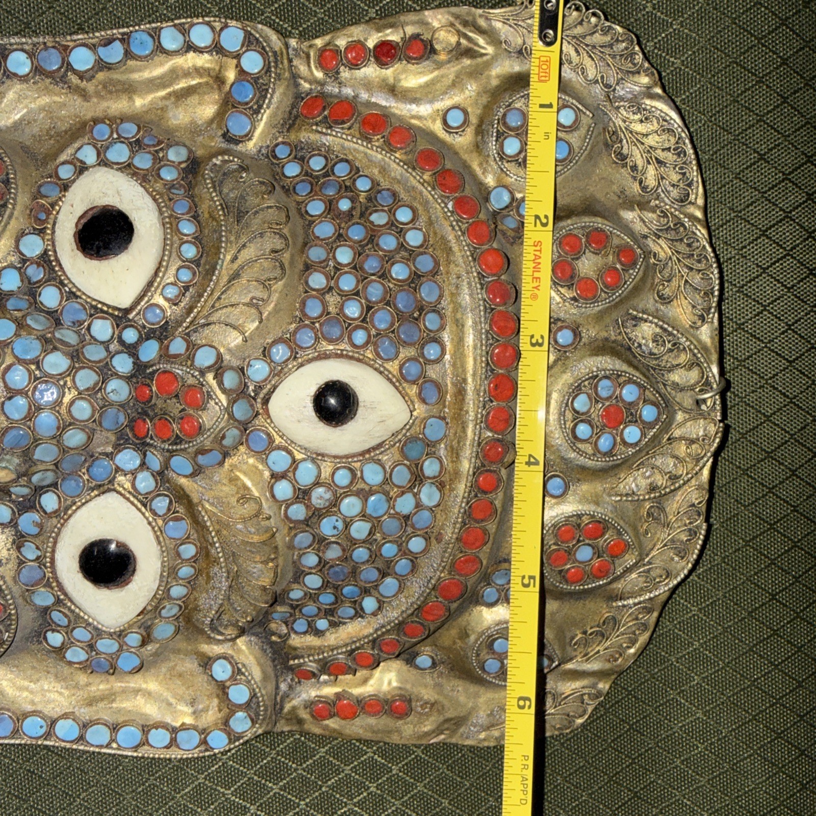Tibetan Nepalese Mahakala Third eye Wall Hanging Mask