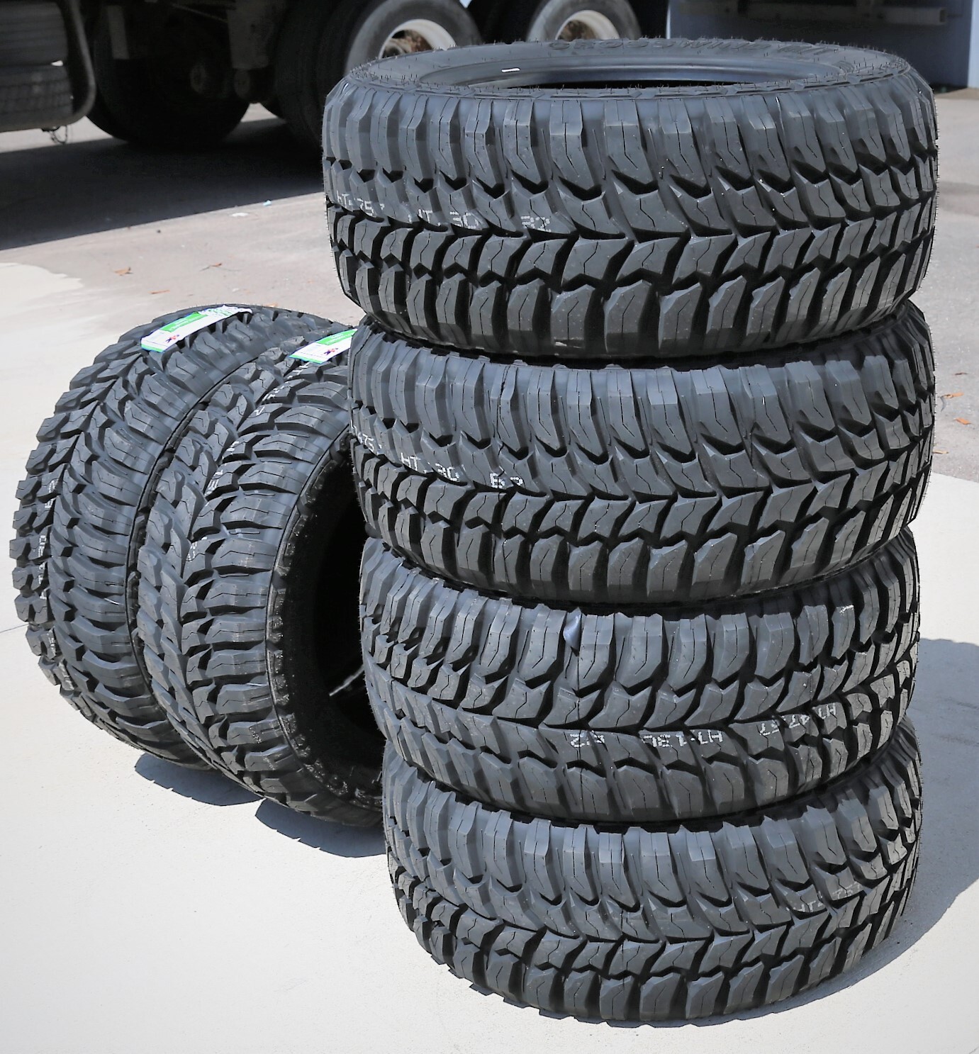 4 New LT 265/70R16 Crosswind (Linglong) M/T Load C 6 Ply MT Mud Tires