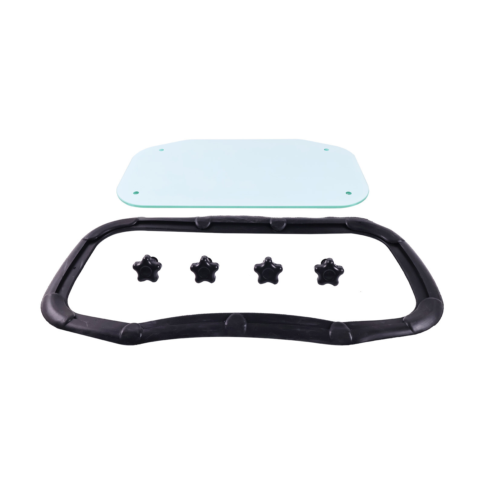 Cab Window Glass Seal Rubber Knob Kit 7105034 7165265 6681614 For Bobcat Loaders