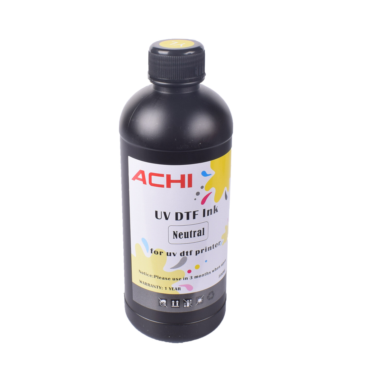 6*500ML UV DTF INK For Epson XP600 XP800 A3 UV DTF Sticker Printer CMYKW+Varnish
