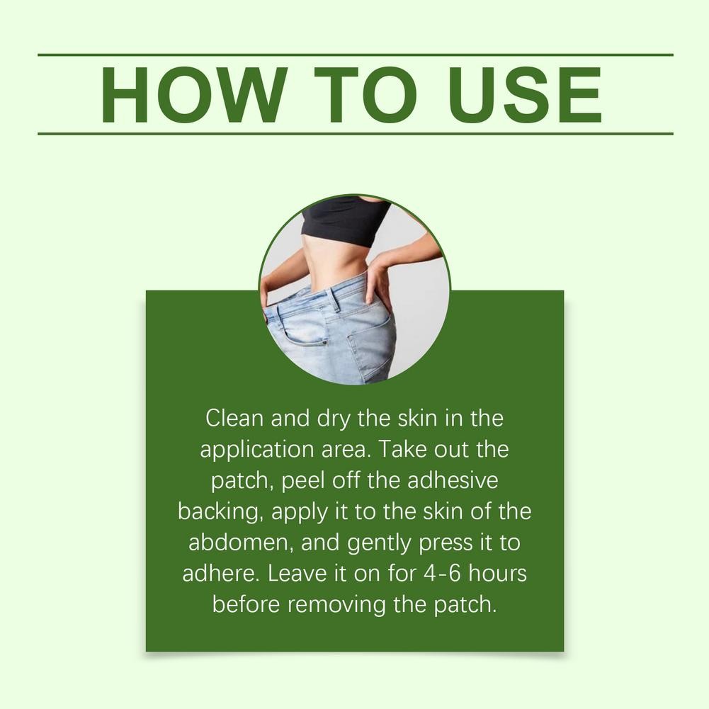 Moringa Berberine 10 in 1 Advanced Nano Microneedle Patch Weight Loss -