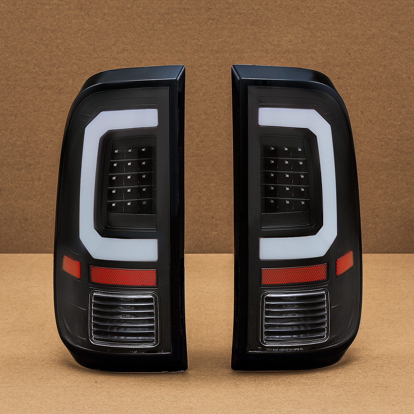 LED Tail Lights for 2008-2016 Ford F250 F350 F450 F550 Super Duty SD Brake Lamps