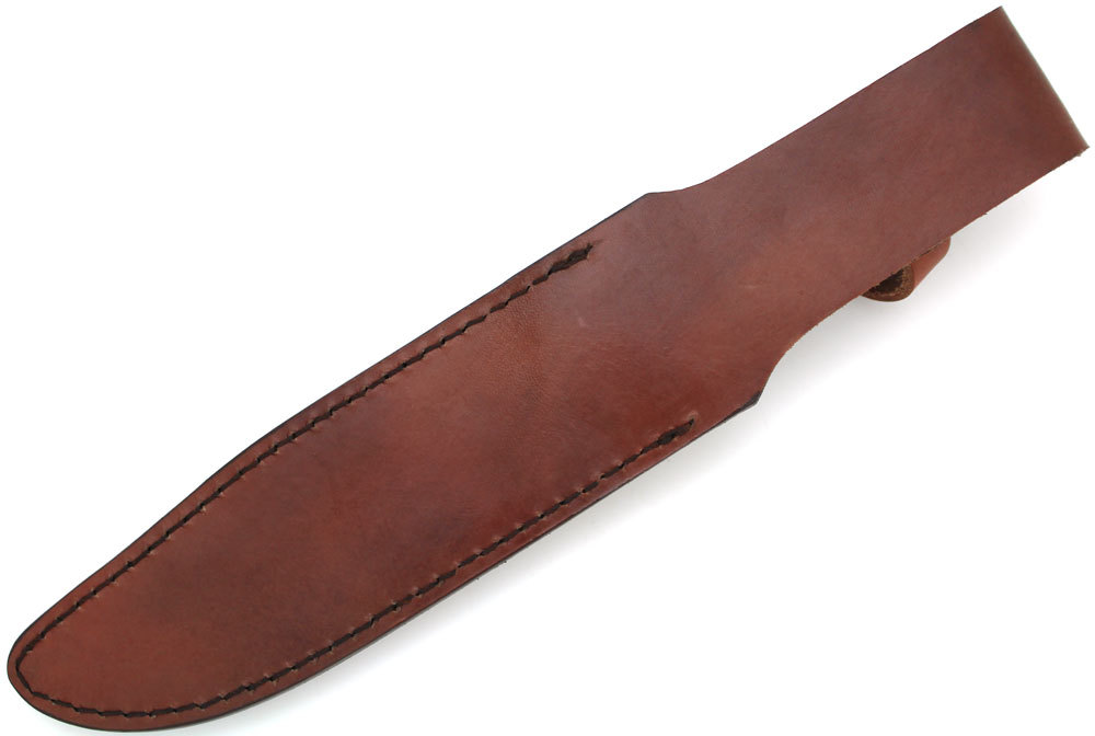 Snake Eye Tactical Full Size KA-BAR Style Genuine Leather Sheath
