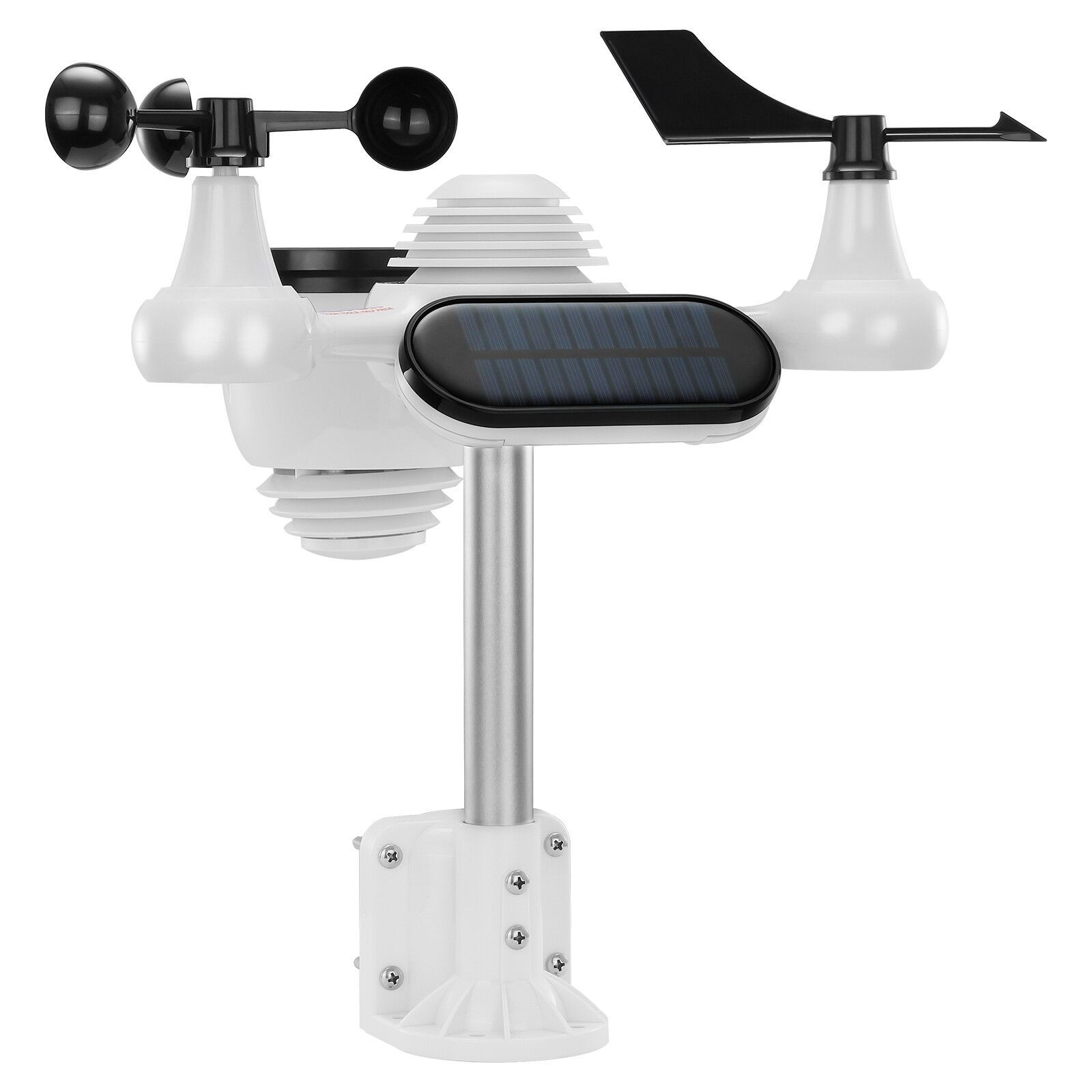 VEVOR 7-in-1 Wireless Weather Station 7.5 in Large Display for Indoor Outdoor