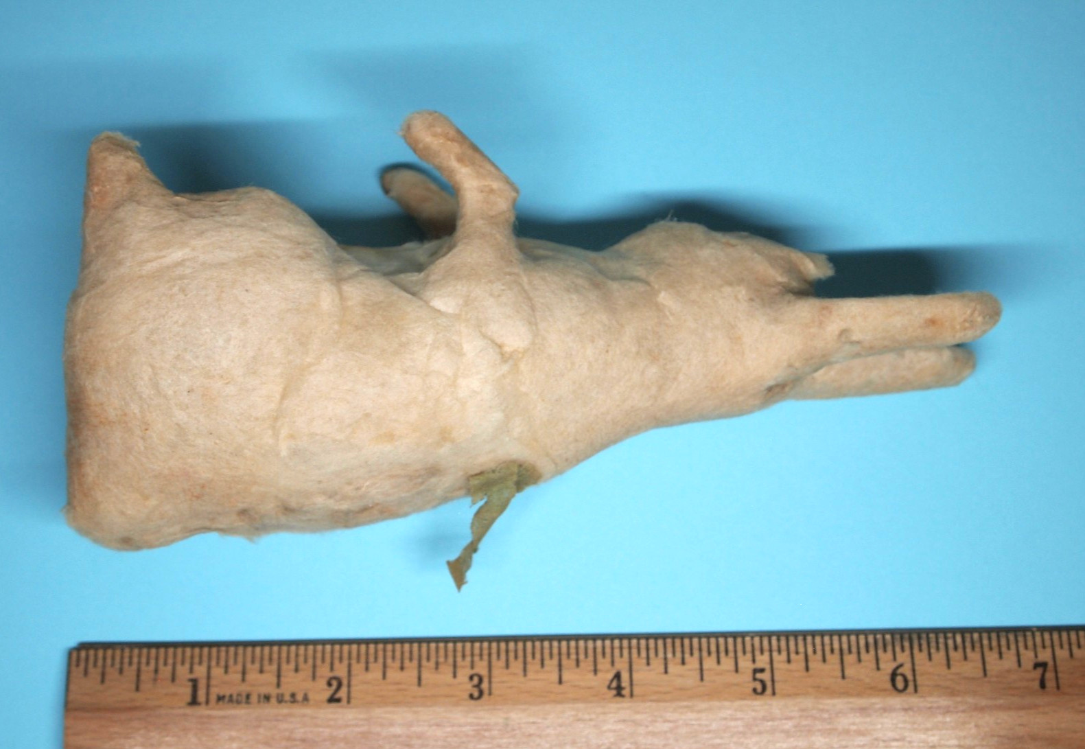 Vtg Easter Bunny Cotton Body for repair Japan Germany