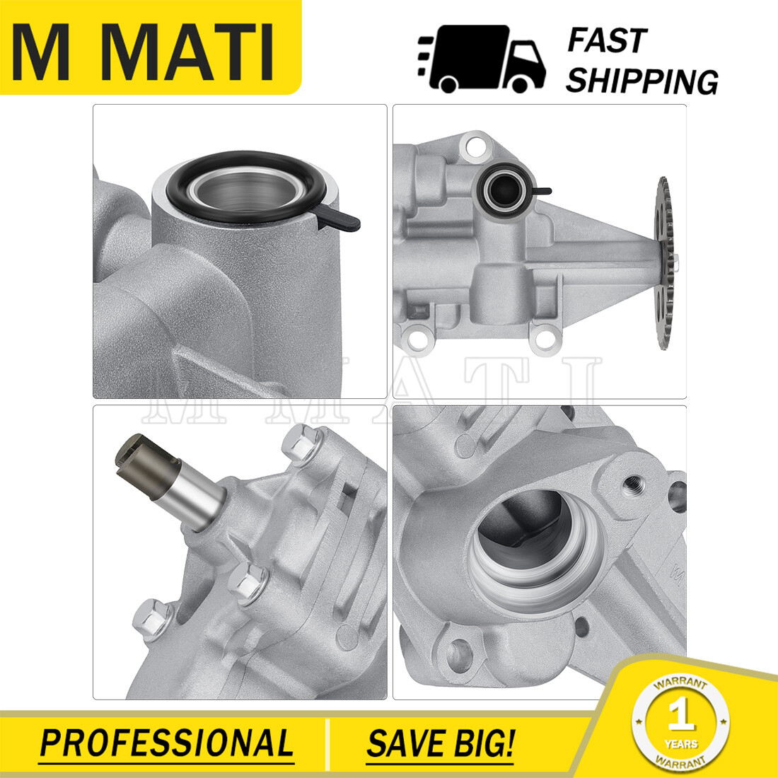 Engine Oil Pump 3023124 For Polaris RZR 1000 General 1000 XP XP 4 1000 2017-2025